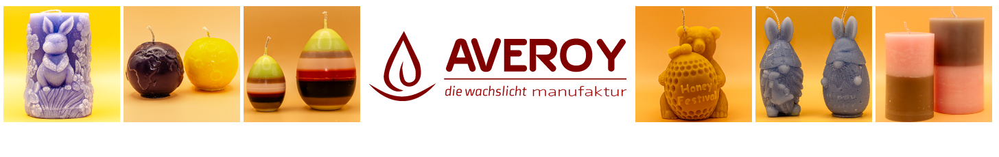 AVEROY die wachslicht manufaktur - Handgefertigte Wachslichter aus hochwertigen Rohstoffen - Made in Germany